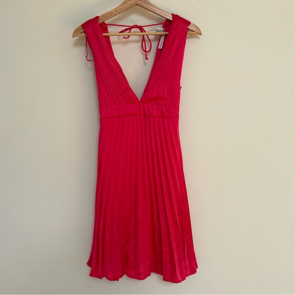 Pink Silky Dress